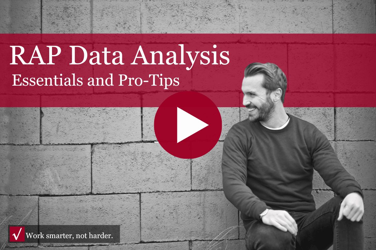 RAP Data Analysis: Essentials and Pro-Tips — video series